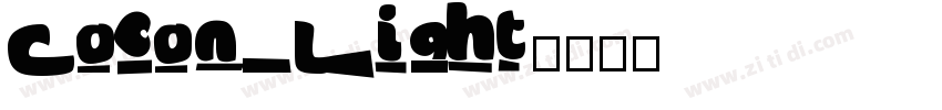 Cocon Light字体转换